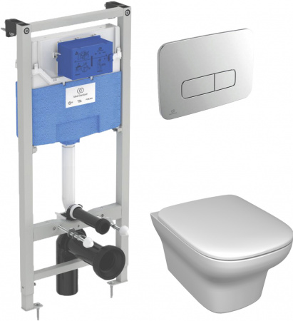 �������� ������ ��������� Jacob Delafon Vox EDM102-00 + ������-������� � ����������� + ����������� Ideal Standard ProSys 120P R027767 + ������ �����  ����