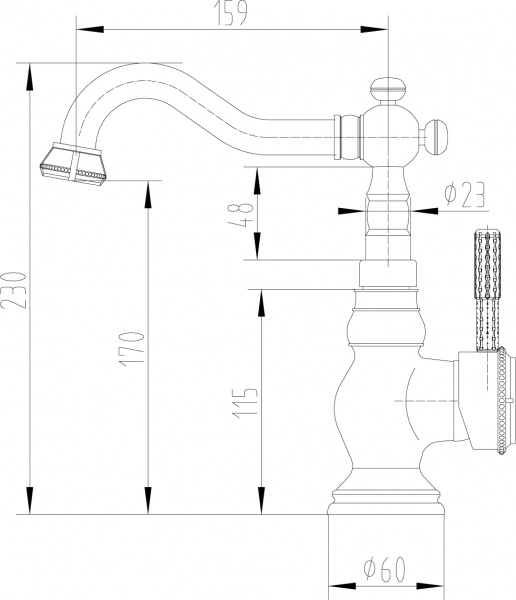 ��������� Lemark Jasmine LM6644ORB ��� �������� �����