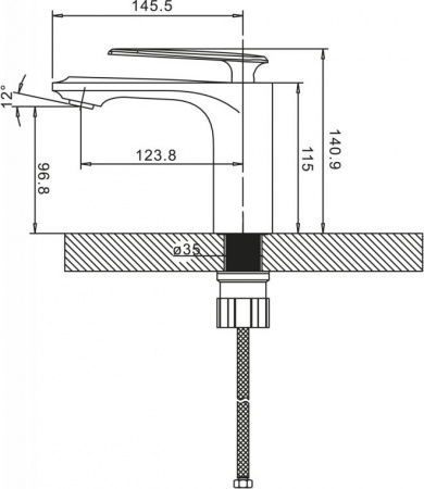 ��������� BelBagno Gello GEL LVM CRM ��� ��������