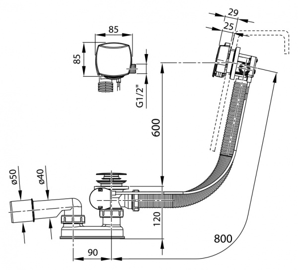 ����-������� Ravak X01504 � ����������� ��������� II