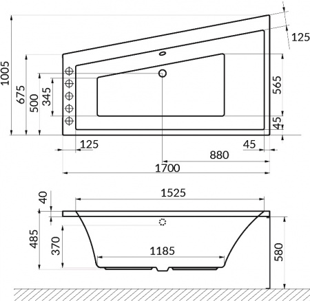��������� ����� Excellent Sfera WAEX.SFP17.RELAX 170x100 P