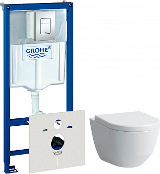 ��������  ������� ����������� ��� �������� Grohe Rapid SL 38775001 4 � 1 � ������� ����� + ������-������� Laufen Pro 8.9695.1.300.000.1 � �����������,