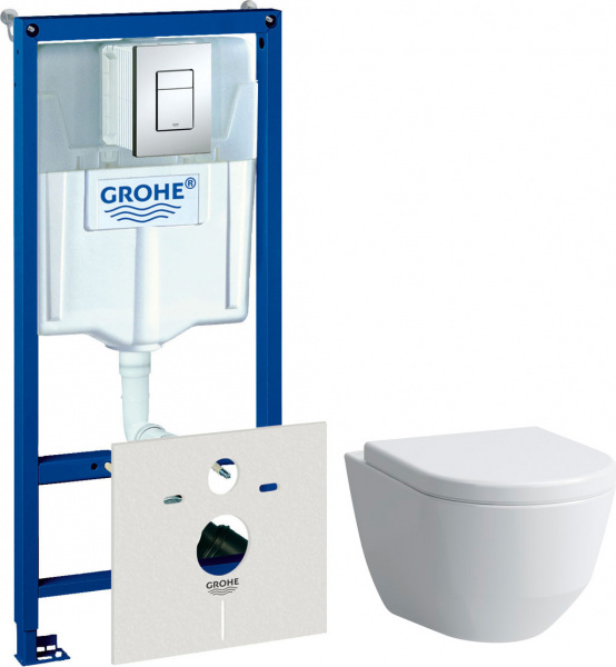 ��������  ������� ����������� ��� �������� Grohe Rapid SL 38775001 4 � 1 � ������� ����� + ������-������� Laufen Pro 8.9695.1.300.000.1 � �����������,