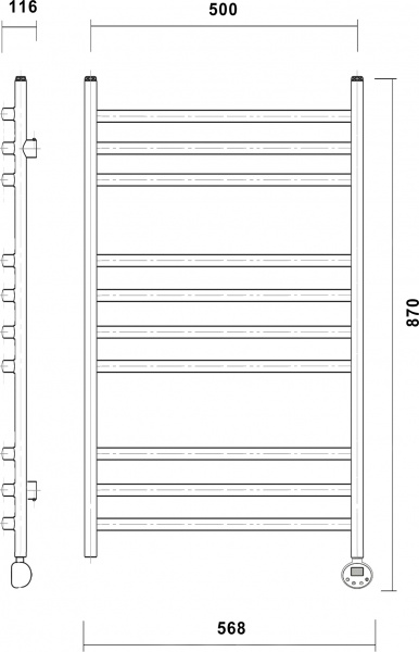 ����������������� ������������� Domoterm ������� �10 50x80, ������, R