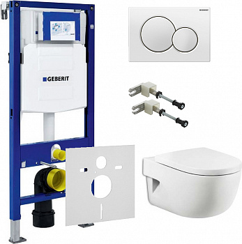��������  ������� ����������� ��� �������� Geberit Duofix UP320 111.300.00.5 + ���� ��� ������� ���������� Roca Meridian 346247000 + ������ ����� Gebe