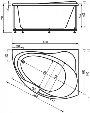 ��������� ����� ������� ������� ALT160-0000047 160x120 R, ��������� ������