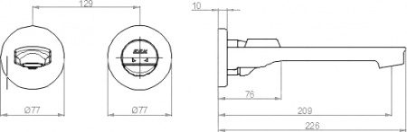 ��������� E.C.A. Myra 102167603HEX-YY ��� ��������, ����