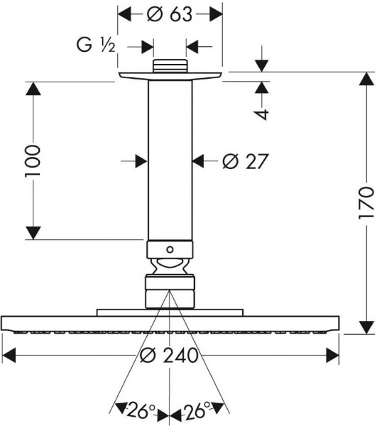 ������� ��� Hansgrohe Raindance AIR 27477000