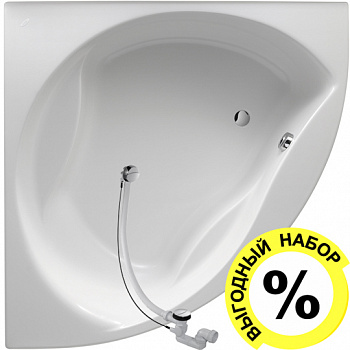 ��������� ����� Jacob Delafon Presquile 145x145 + ����-�������