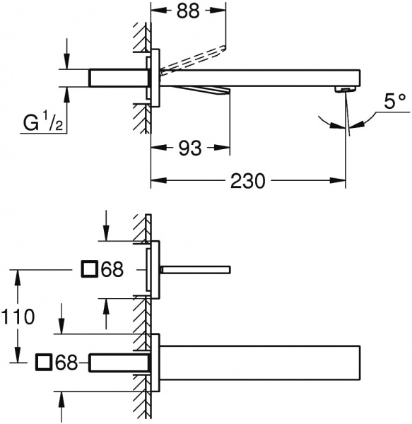 ��������� Grohe Eurocube Joy 19998000 ��� ��������