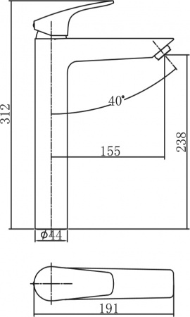  Aquanet Static AF330-11C  