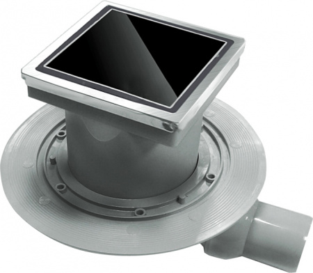   Pestan Confluo Standard Black Glass 1 15x15