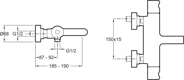 ��������� Jacob Delafon Singulier E10870-CP ��� ����� � �����