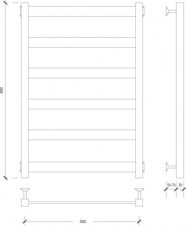 ����������������� ������� Secado ������ 1 80x50, ������ �������