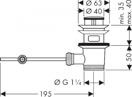������ ������ ��� �������� Axor 51302000