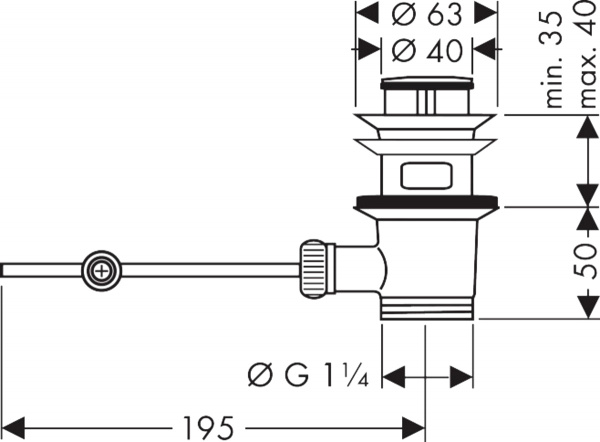 ������ ������ ��� �������� Axor 51302000