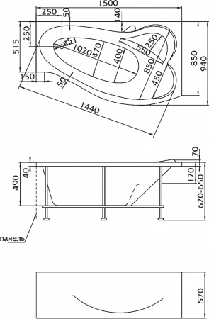 ��������� ����� Marka One Gracia 150x90 R
