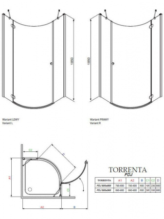 ������� ������ Radaway Torrenta PDJ 90 ���������� ������ R