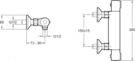  Jacob Delafon July E8455-CP  