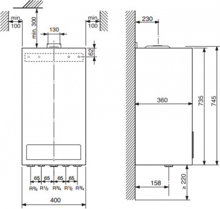 ������� ����� Buderus Logamax U044-24K (24 ���)