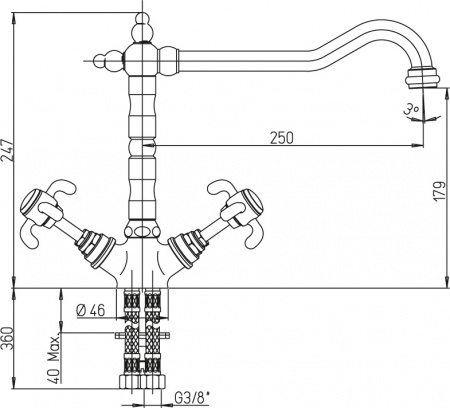 ��������� Paini Ornellaia 87CR570BKM ��� �������� �����