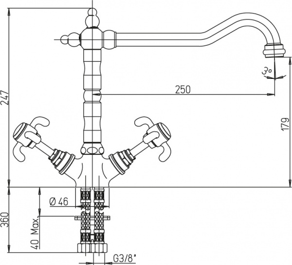 ��������� Paini Ornellaia 87CR570BKM ��� �������� �����