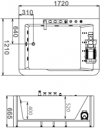 ��������� ����� Gemy G9226 B 170x120