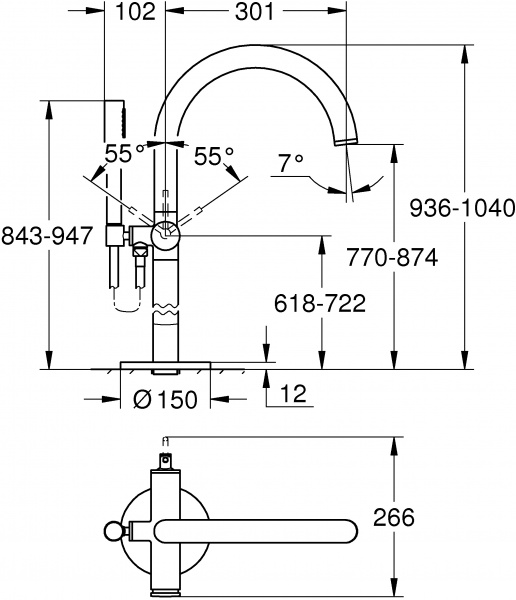 ��������� Grohe Atrio New 32653AL3 ���������