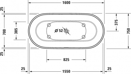     Duravit Luv 700461000000000 16075