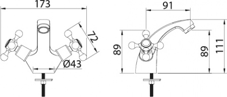 ��������� Milardo Duplex DUPSB01M01 ��� ��������