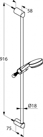 ������� �������� Kludi Logo 3S 6839005-00