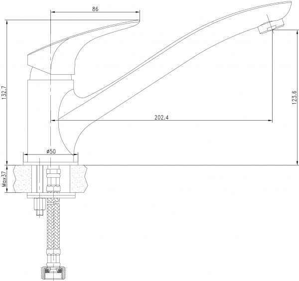 ��������� Aquanet Techno SD90885 ��� �������� �����