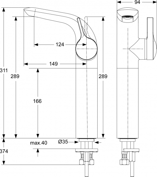 ��������� Ideal Standard Melange A4266AA ��� ��������