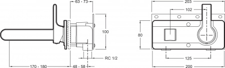 ��������� Jacob Delafon Singulier E10863-CP � ���������� ������, ��� ��������