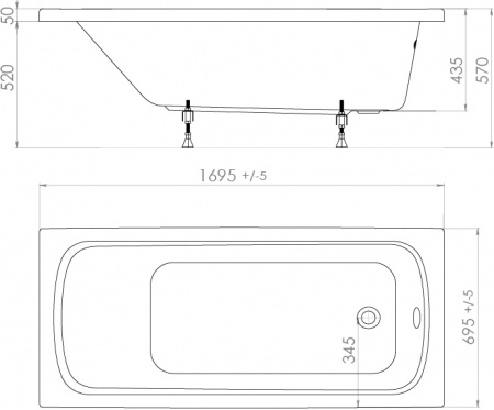 ��������� ����� Triton �������� 170x70