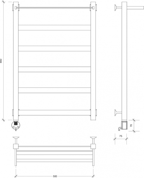 ����������������� ������������� Secado ������ 1 �� 80�50, ������ �������, L