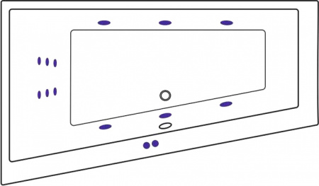 ��������� ����� Excellent Sfera Slim WAEX.SFL17S.LINE 170�100 L