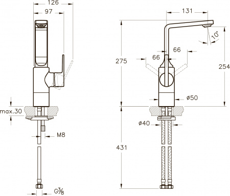 ��������� VitrA Suit L A42468EXP ��� ��������
