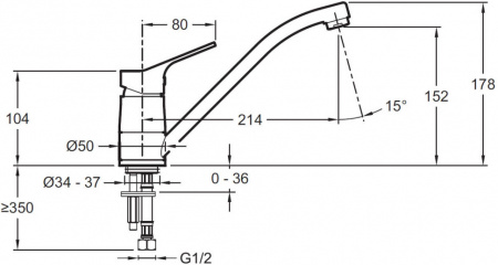 ��������� Jacob Delafon Brive E78115-CP ��� �������� �����