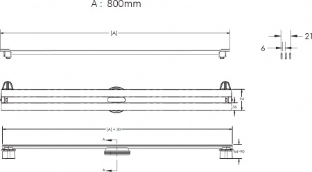   Berges Wasserhaus Super Slim 092154 80 