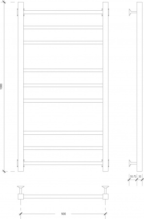 ����������������� ������� Secado ������ 100x50, ������ �������