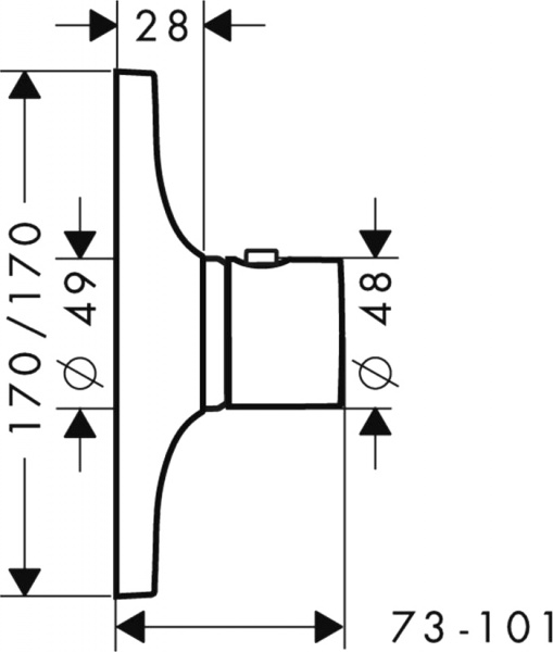 ��������� Axor Massaud Highflow 18741000 ��� ����