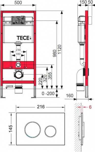 ������� ����������� ��� �������� TECE Loop �440921 4 � 1 � ������� �����
