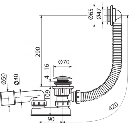 ����� ��� ������� AlcaPlast A503KM