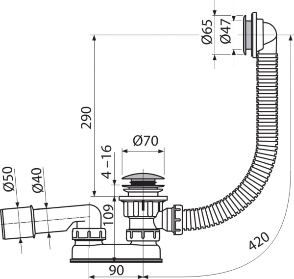 ����� ��� ������� AlcaPlast A503KM
