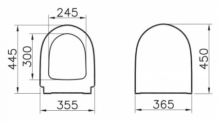 ������-������� VitrA Bella 86-003-009