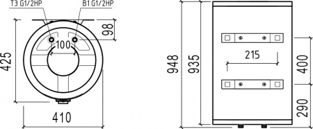 ��������������� Thermex Solo 100 V