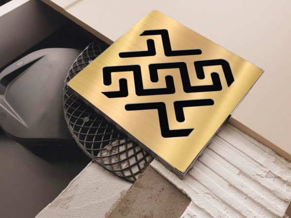   Berges Wasserhaus Platz Antik 094061 15x15 , 