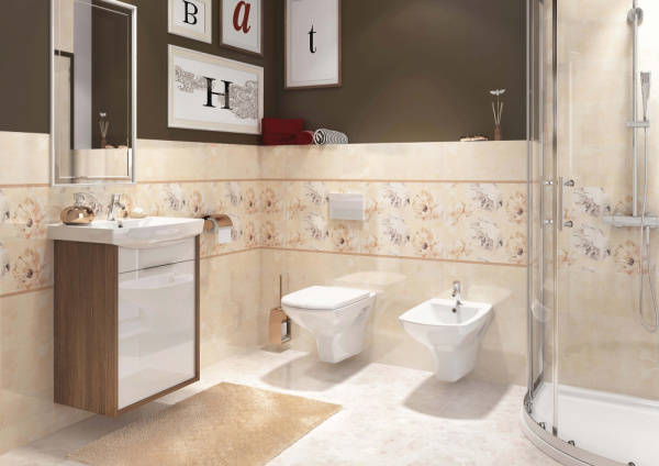 �������� ������ Cersanit Carina new clean on slim lift + ����������� Cersanit Link Pro � ������� ����� ���� ���������