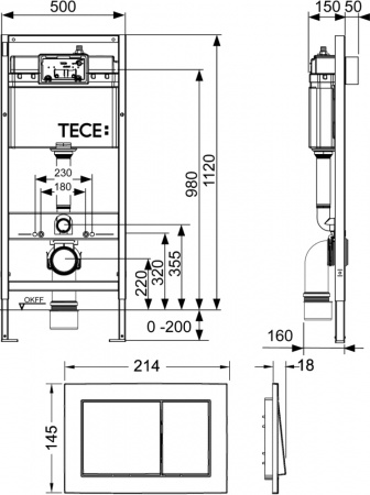 ��������  ������ ��������� STWORKI Merlingen MWH48 + ������� ����������� ��� �������� TECE Base
